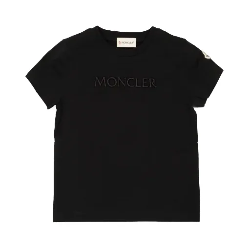 Moncler Enfant Logo Embroidered T-Shirt