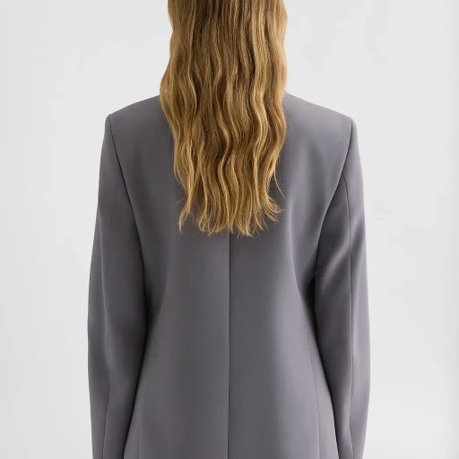 Wool Gabardine Tailored Jacket