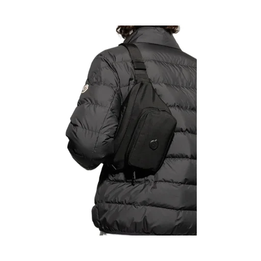 Moncler Logo Patch Zipped Belt Bag