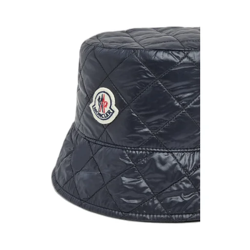 Moncler Logo Patch Quilted Bucket Hat