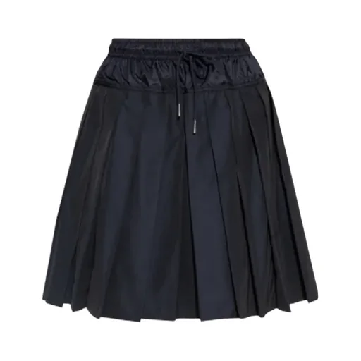Moncler Pleated Drawstring Skirt