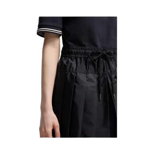 Moncler Panelled Short-Sleeve Polo Dress