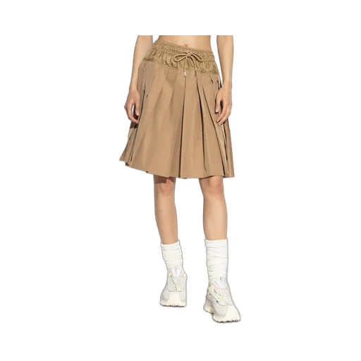 Moncler Drawstring Pleated Skirt