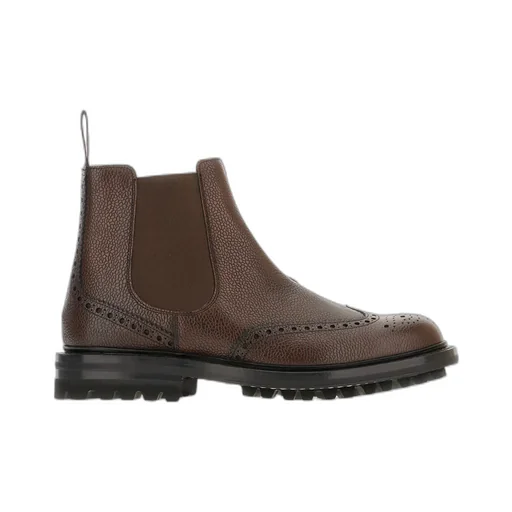 Round-Toe Ankle Boots