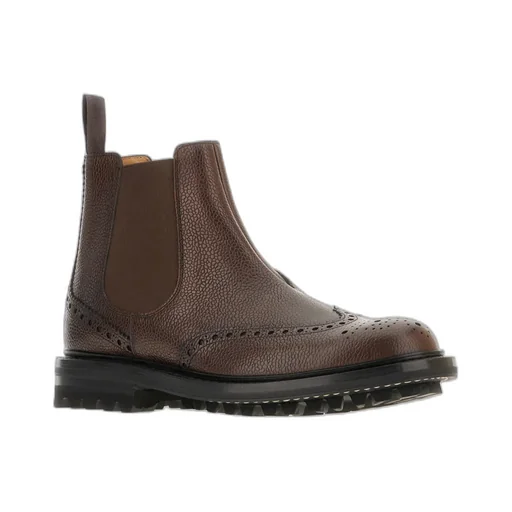 Round-Toe Ankle Boots