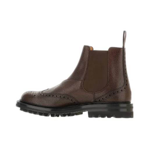 Round-Toe Ankle Boots