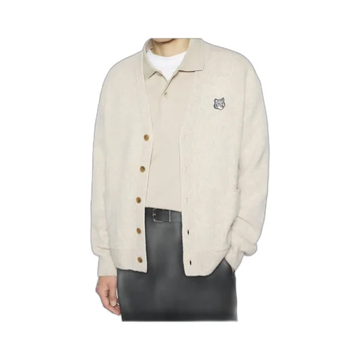 Maison Kitsuné Fox Head Cardigan