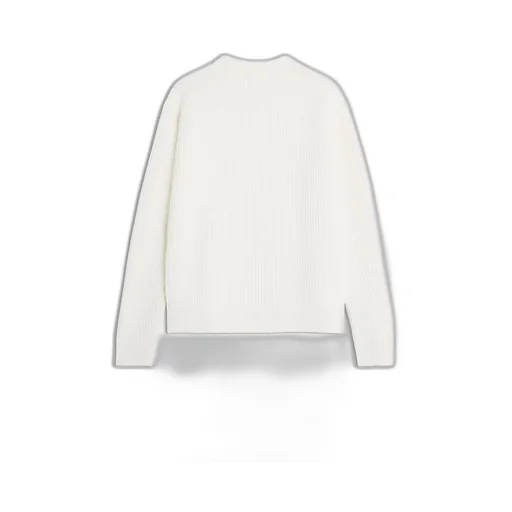 Maison Kitsuné Fox Head Ribbed Jumper