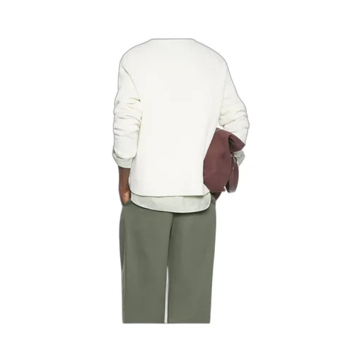 Maison Kitsuné Fox Head Ribbed Jumper