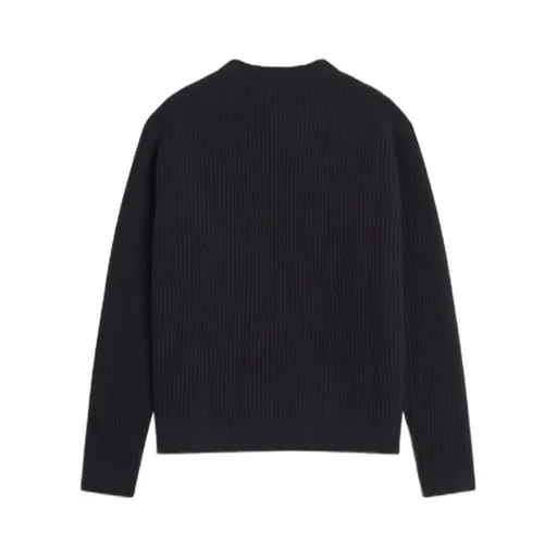 Maison Kitsuné Fox Head Ribbed Jumper