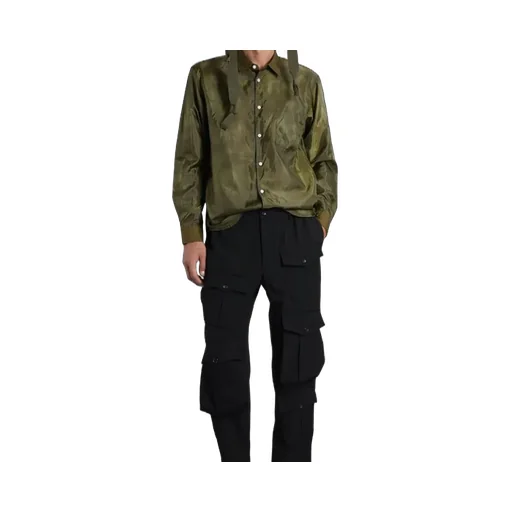 Comme Des GarÇOns Homme Plus All-Over Pattern Shirt