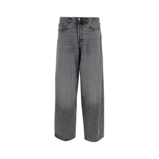 Embossed Patch Denim Jeans