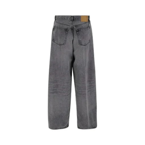 Embossed Patch Denim Jeans