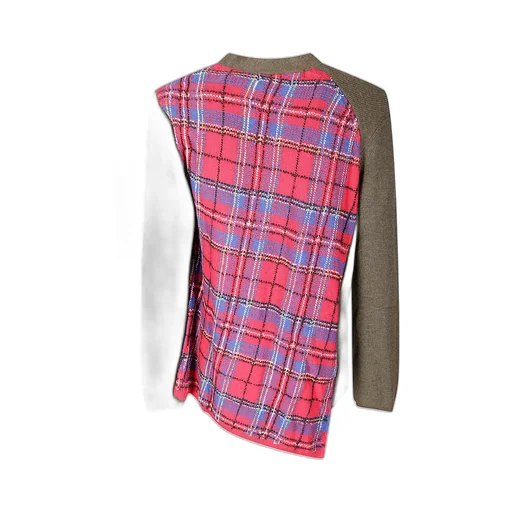 Comme Des Garons Homme Plus Asymmetric Buttoned Jumper