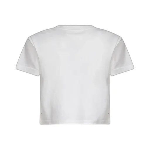 Mm6 Maison Margiela Numeric Printed Cropped T-Shirt