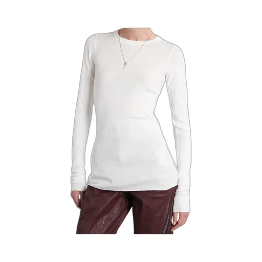 Long-Sleeve Tie-Detail Top