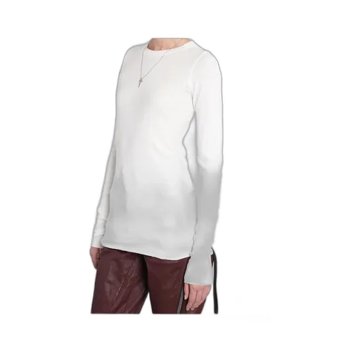 Long-Sleeve Tie-Detail Top