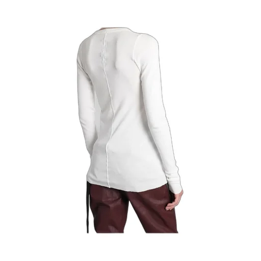 Long-Sleeve Tie-Detail Top