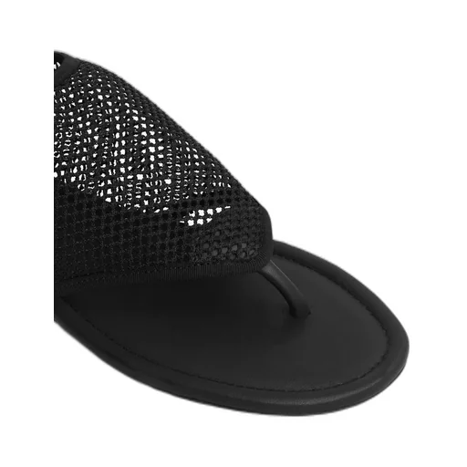 AlaÏA Fishnet Thong Sandals