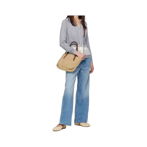 Spire Straw Mary Jane Ballet Flats