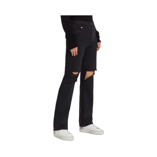 High Rise Loose Straight Pants