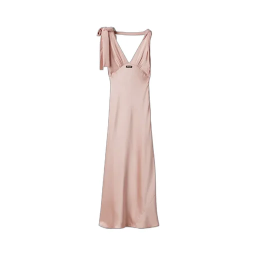 Long Satin Dress
