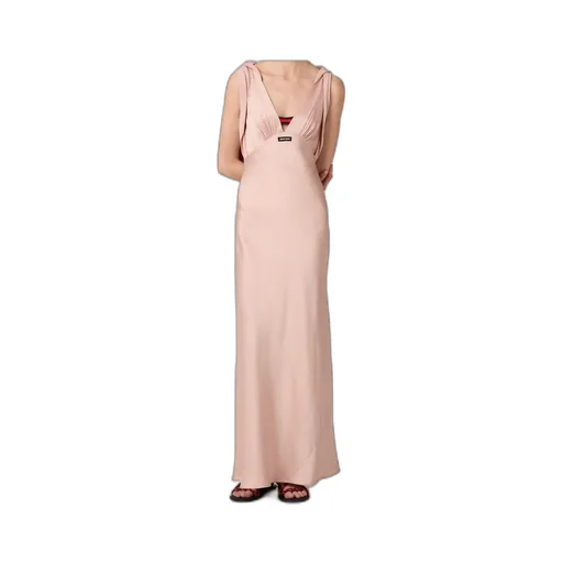 Long Satin Dress