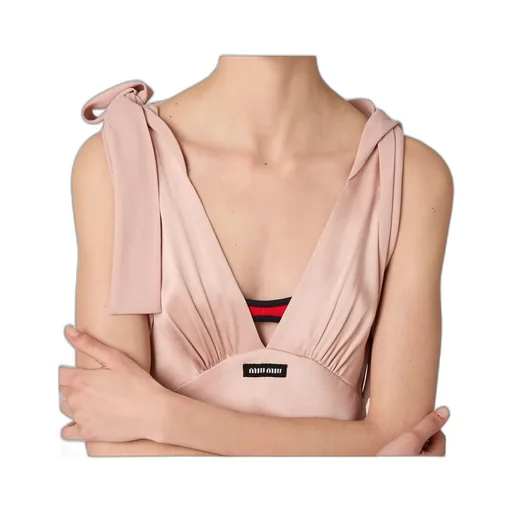 Long Satin Dress