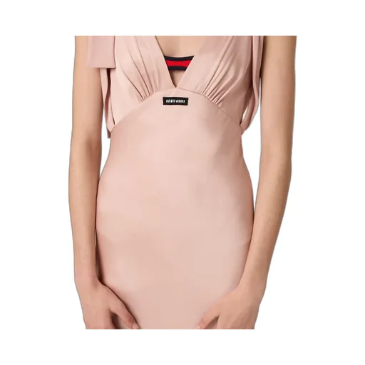 Long Satin Dress