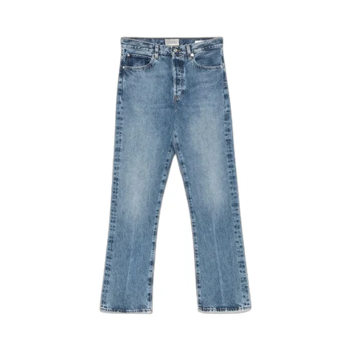 Frame High Rise Straight Leg Jeans