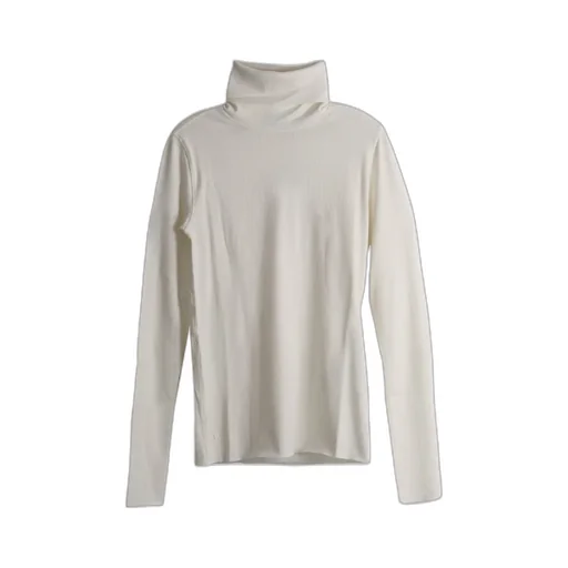 Ribbed Turtleneck Top