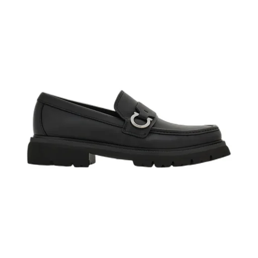 Ferragamo Gancini Ornament Loafers