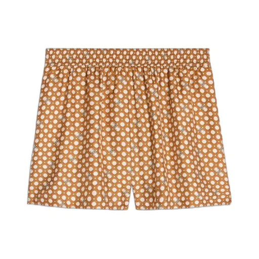Pajama Shorts In Silk Twill