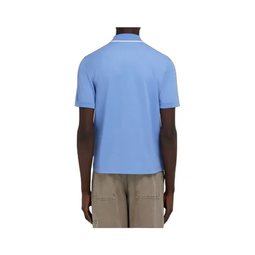 Ferragamo Logo Embroidered Half-Zip Polo Shirt