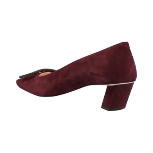 Roger Vivier Square-Toe Slip-On Pumps