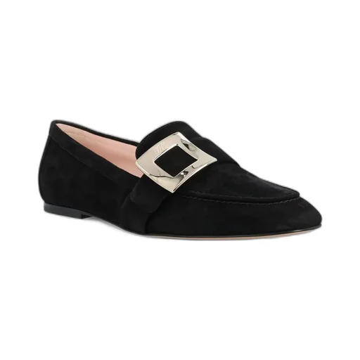 Roger Vivier Logo-Engraved Flat Shoes