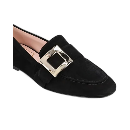 Roger Vivier Logo-Engraved Flat Shoes