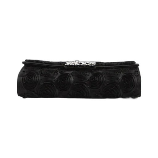 Envelope Flap Flower Buckle Clutch