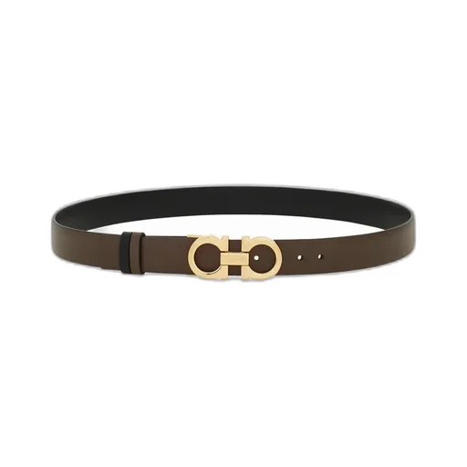 Reversible And Adjustable Gancini Belt