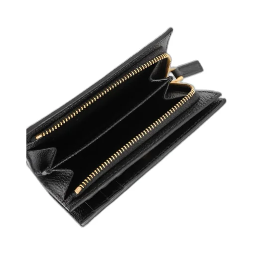 Zip-Fastening Logo-Plaque Wallet