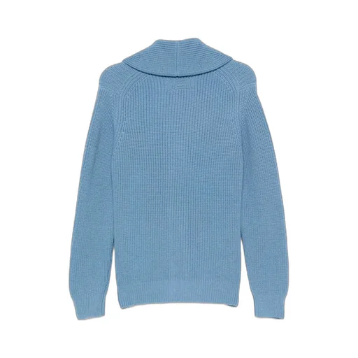 Shawl-Collar Patch-Pocket Cardigan
