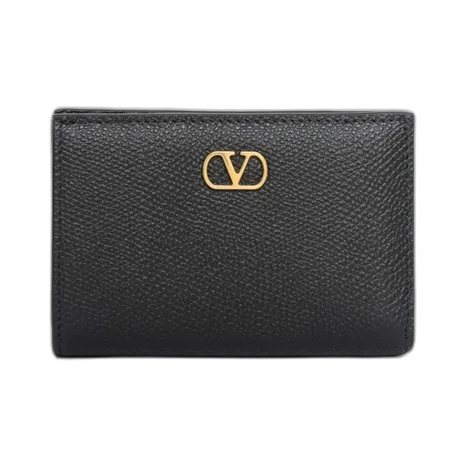 Zip-Fastening Logo-Plaque Wallet