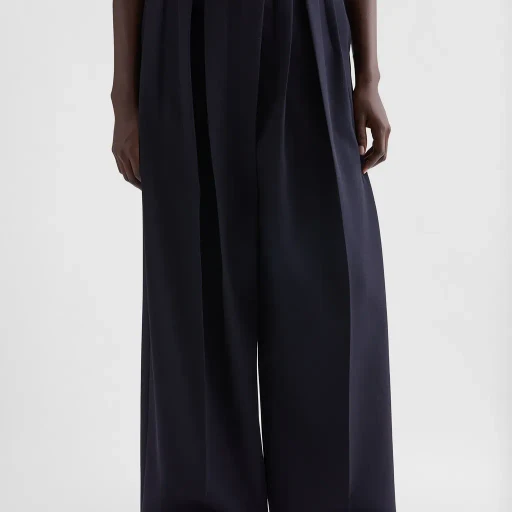 Wool Gabardine Trousers