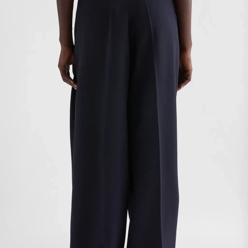 Wool Gabardine Trousers