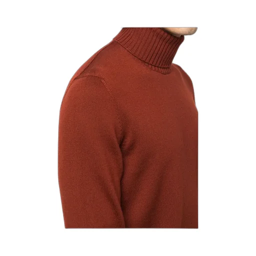 Long-Sleeved Turtleneck Sweater