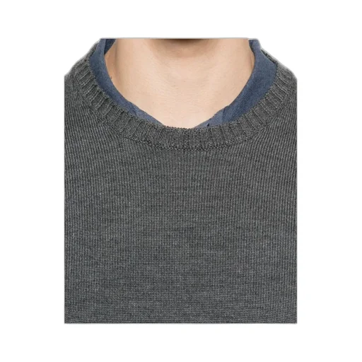 Crew-Neck Wool Sweater