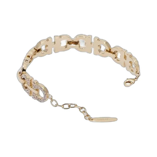 Crystal Embellished Gancini Bracelet