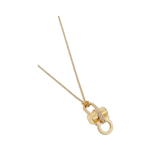 Lock Pendant Necklace