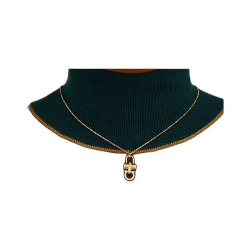 Lock Pendant Necklace