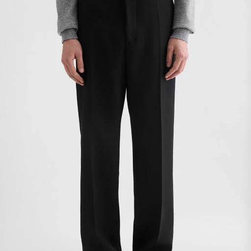 Wool Gabardine Trousers